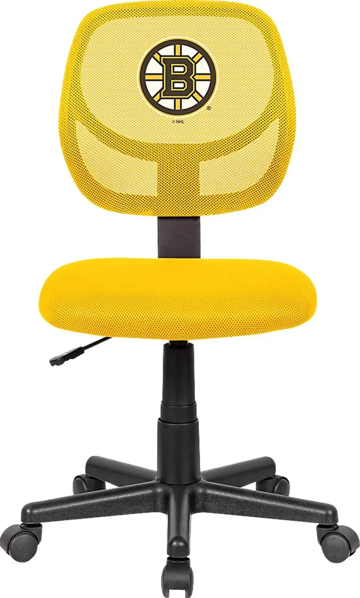 Boston Bruins Yellow Desk Chair