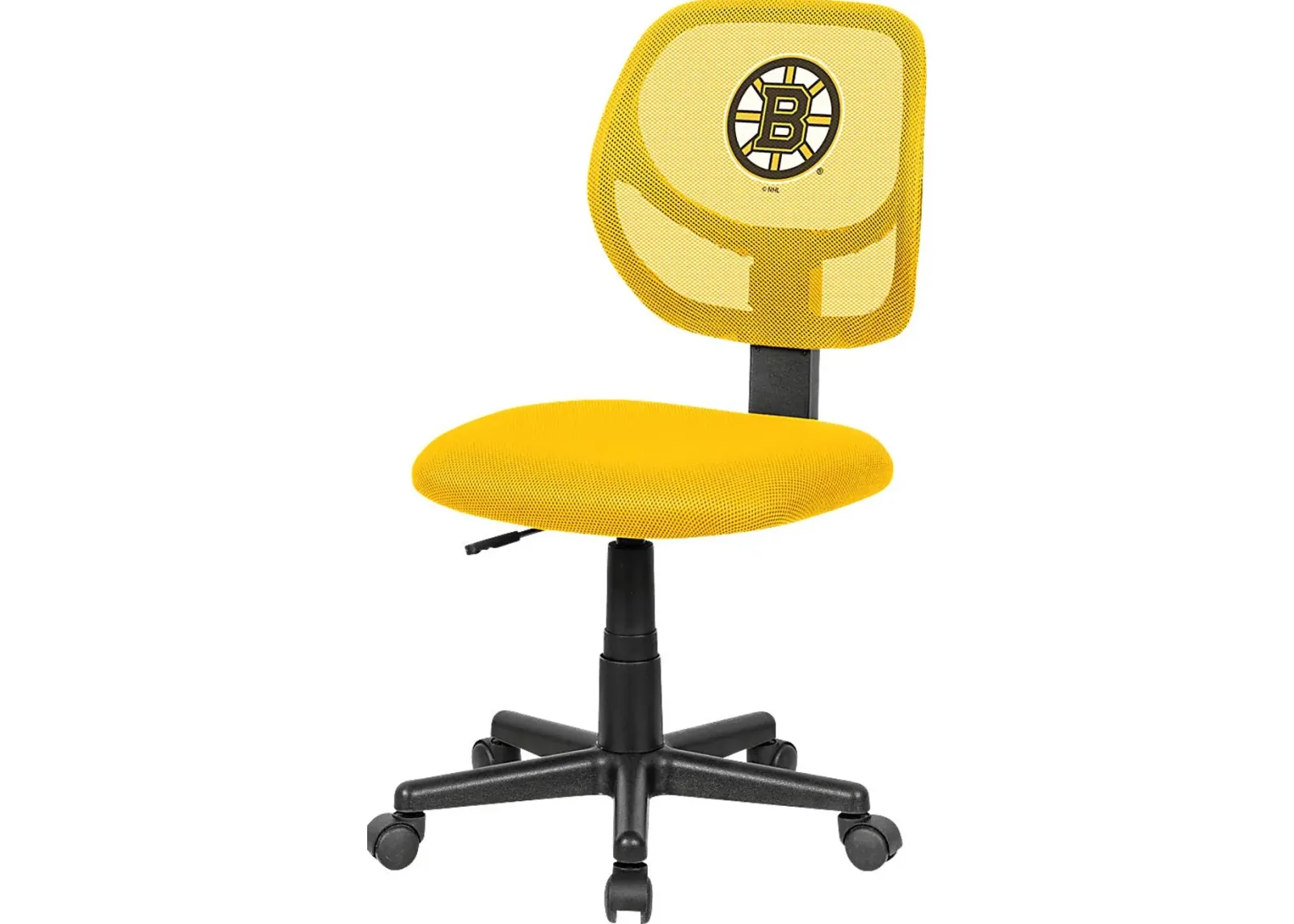 Boston Bruins Yellow Desk Chair