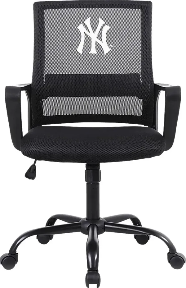 Tough Match MBL New York Yankees Black Desk Chair