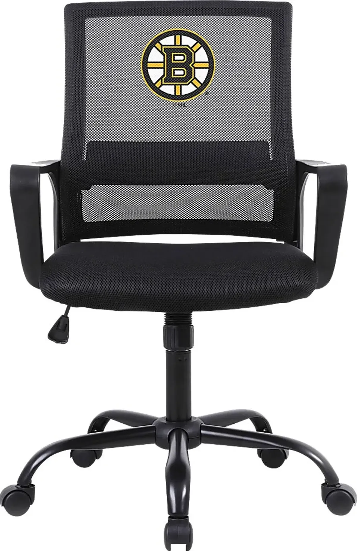 Tough Match NHL Boston Bruins Black Desk Chair