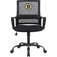 Tough Match NHL Boston Bruins Black Desk Chair