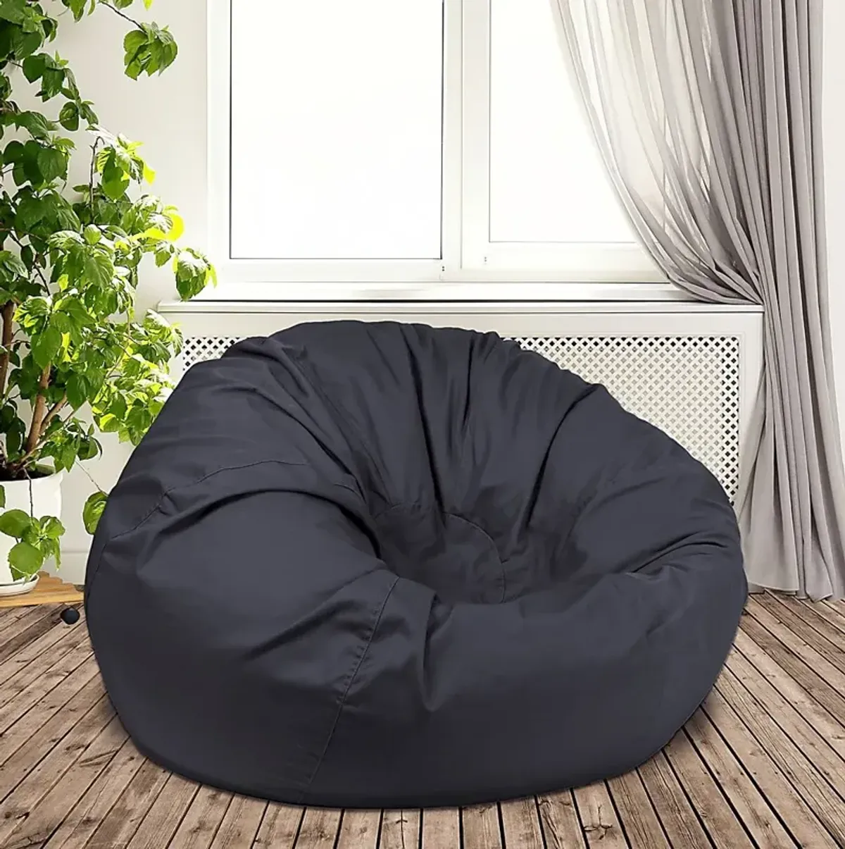 Kids Cucullu Gray Large Bean Bag Chair