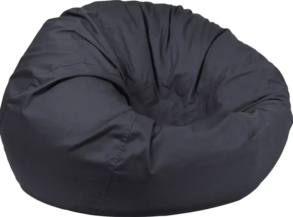 Kids Cucullu Gray Large Bean Bag Chair