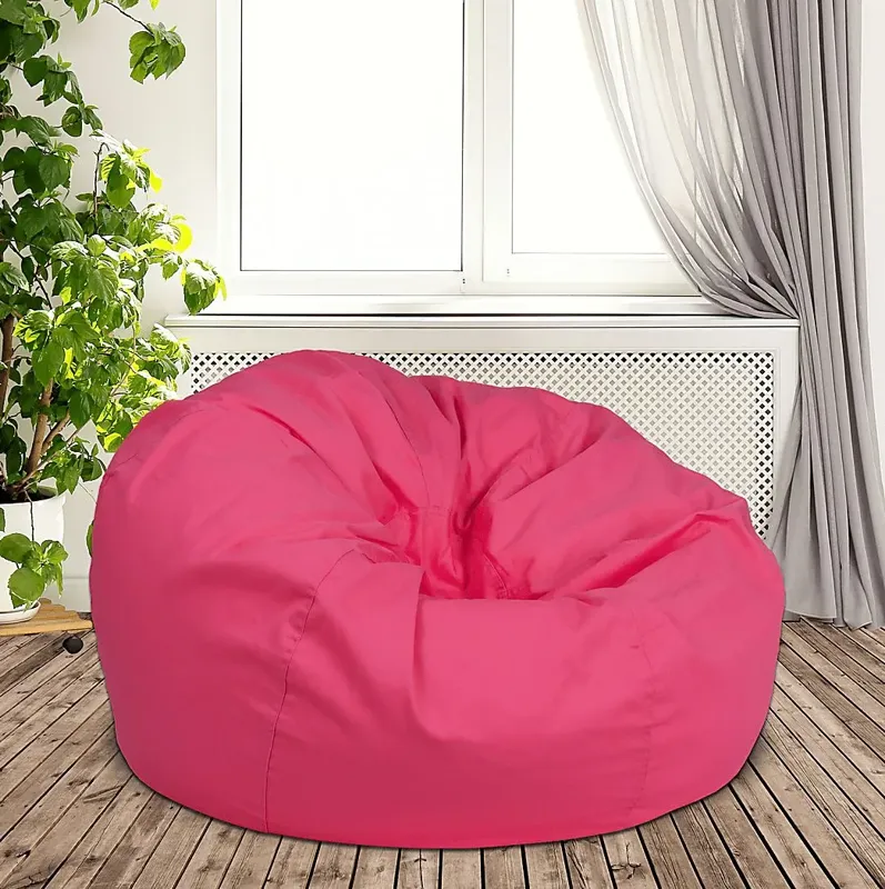 Kids Cucullu Pink Large Bean Bag Chair