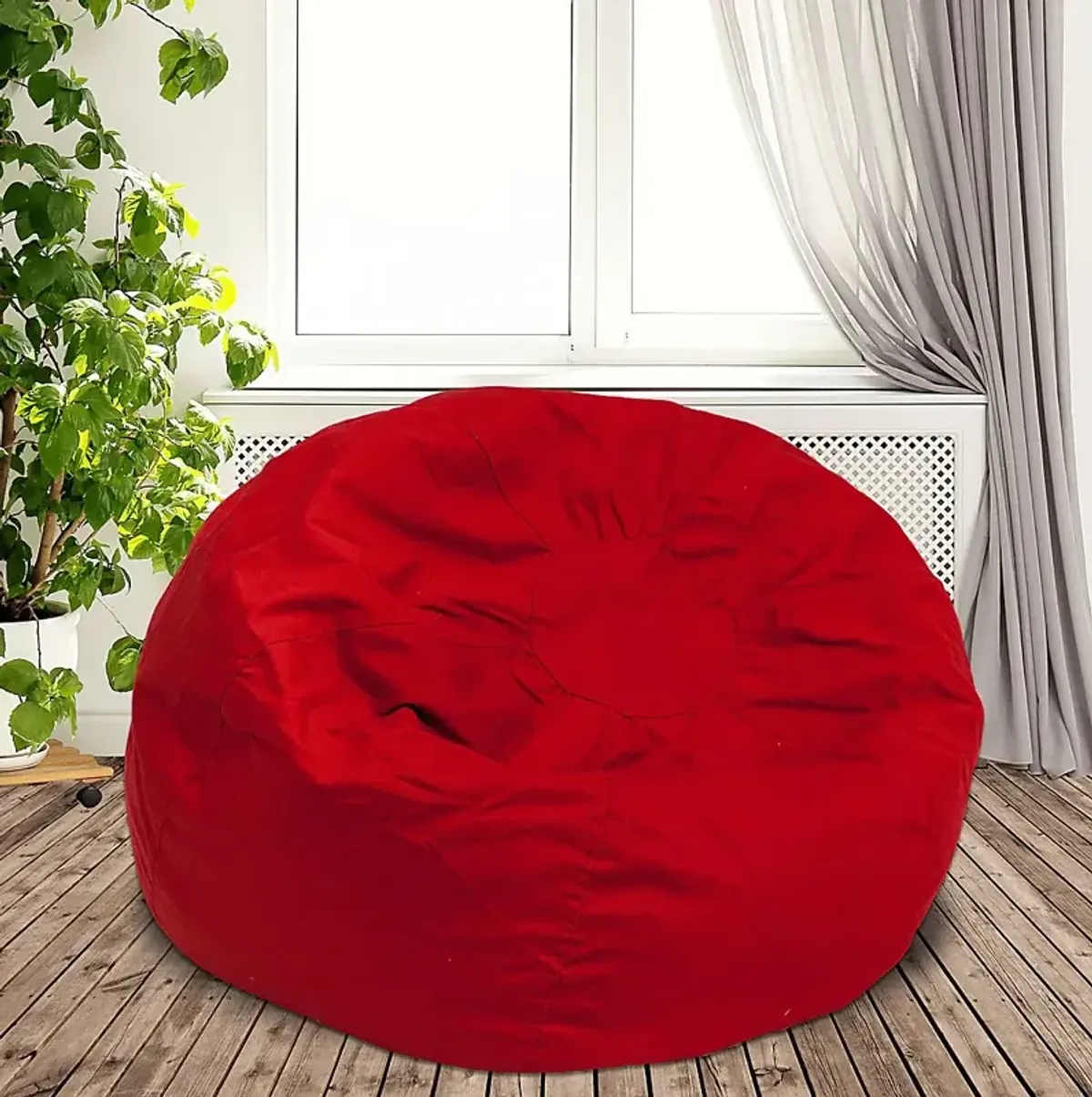 Kids Cucullu Red Large Bean Bag Chair