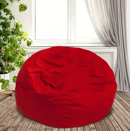 Kids Cucullu Red Large Bean Bag Chair