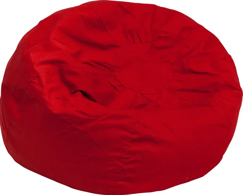 Kids Cucullu Red Large Bean Bag Chair