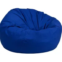 Kids Cucullu Blue Large Bean Bag Chair