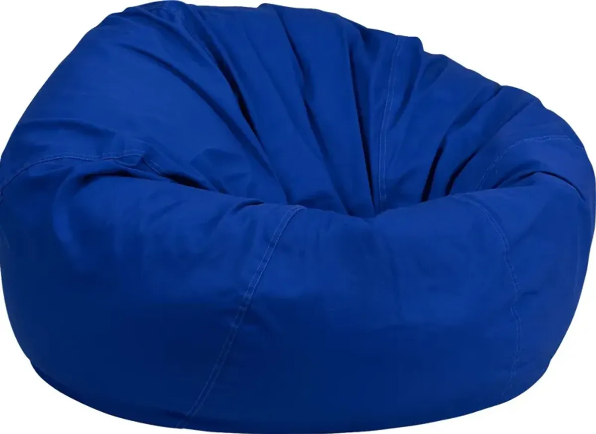 Kids Cucullu Blue Large Bean Bag Chair