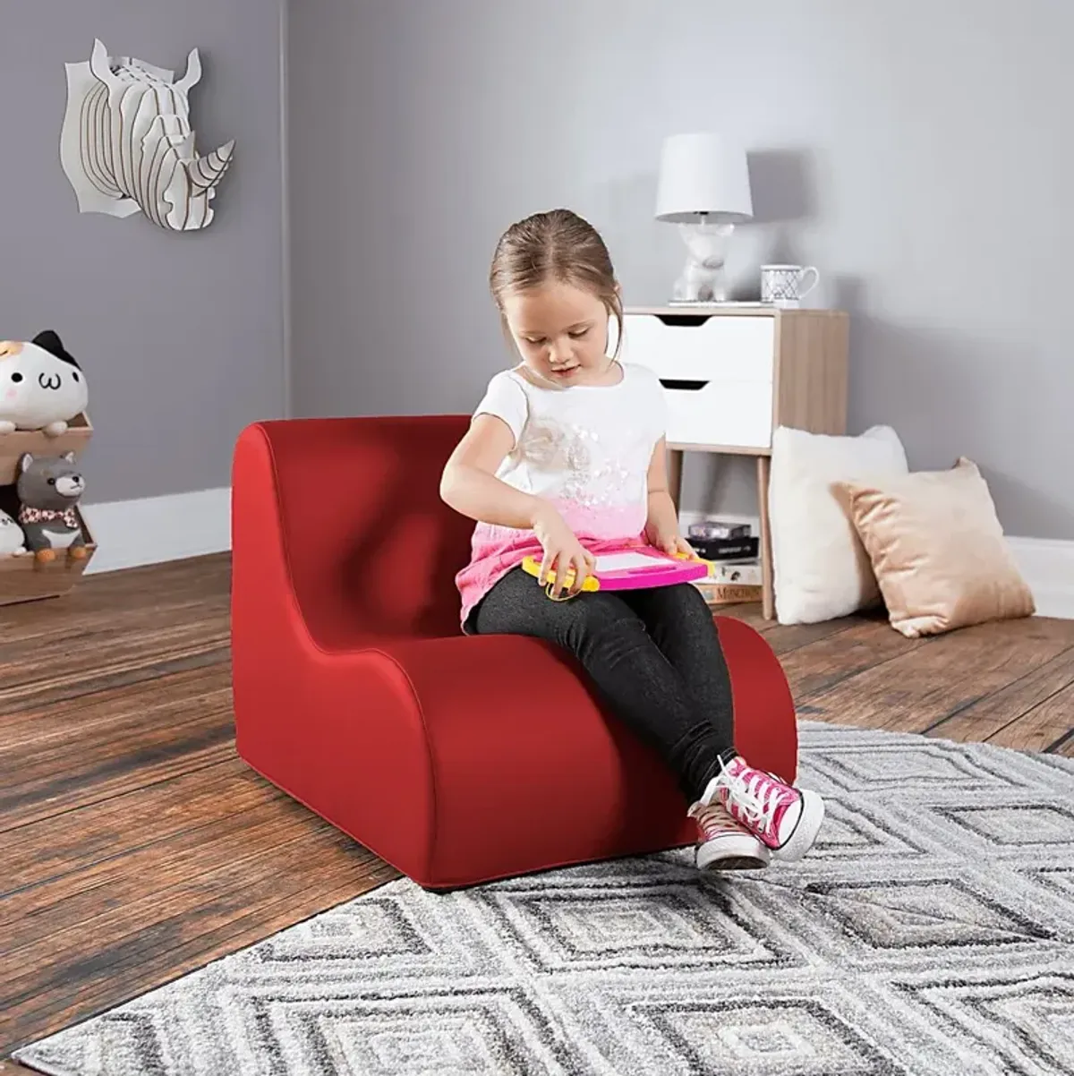 Kids Nariko Red Small Chair