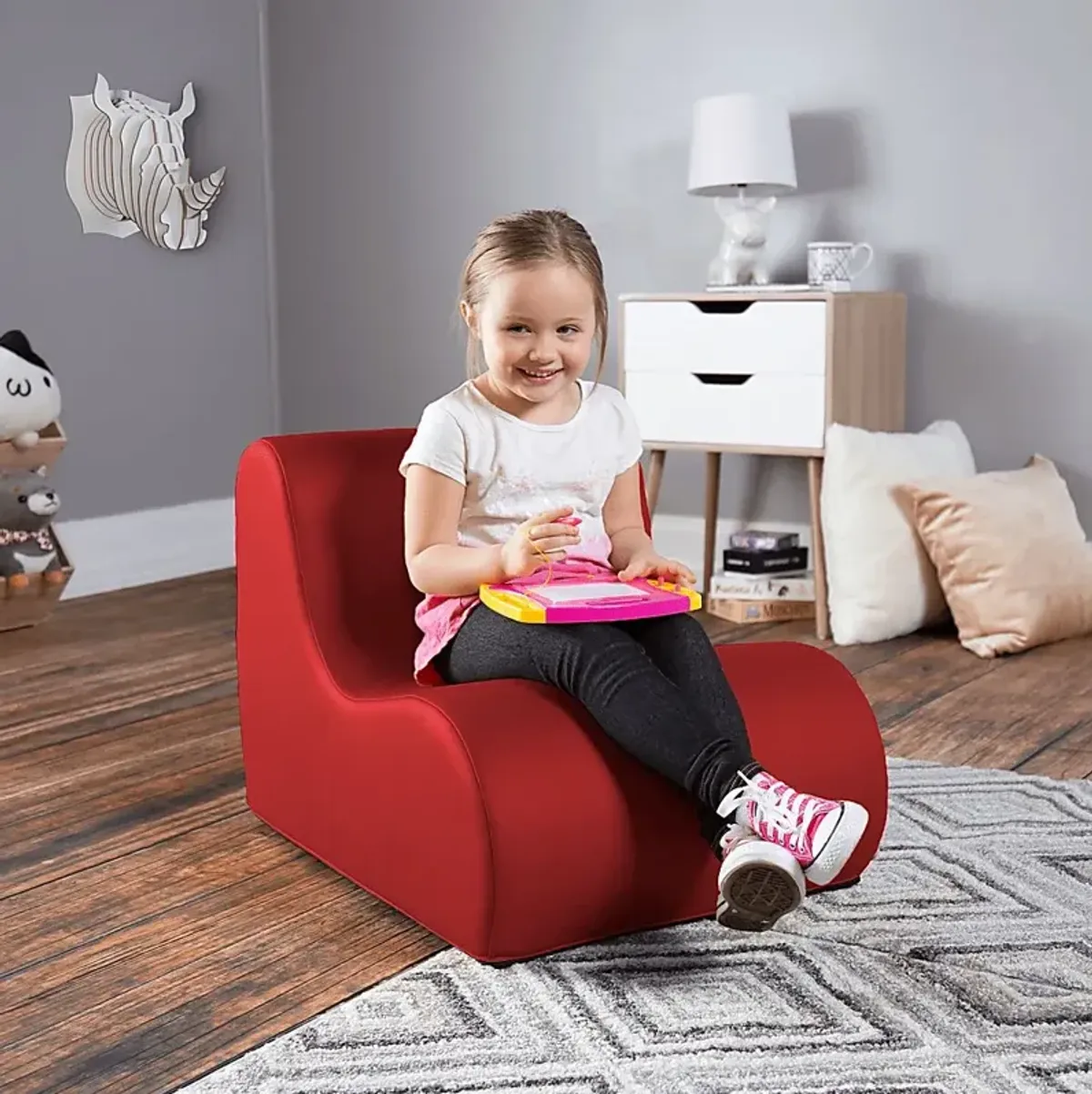 Kids Nariko Red Small Chair