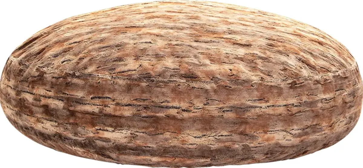 Kids Winter Dream Ginger Large Faux Fur Bean Bag