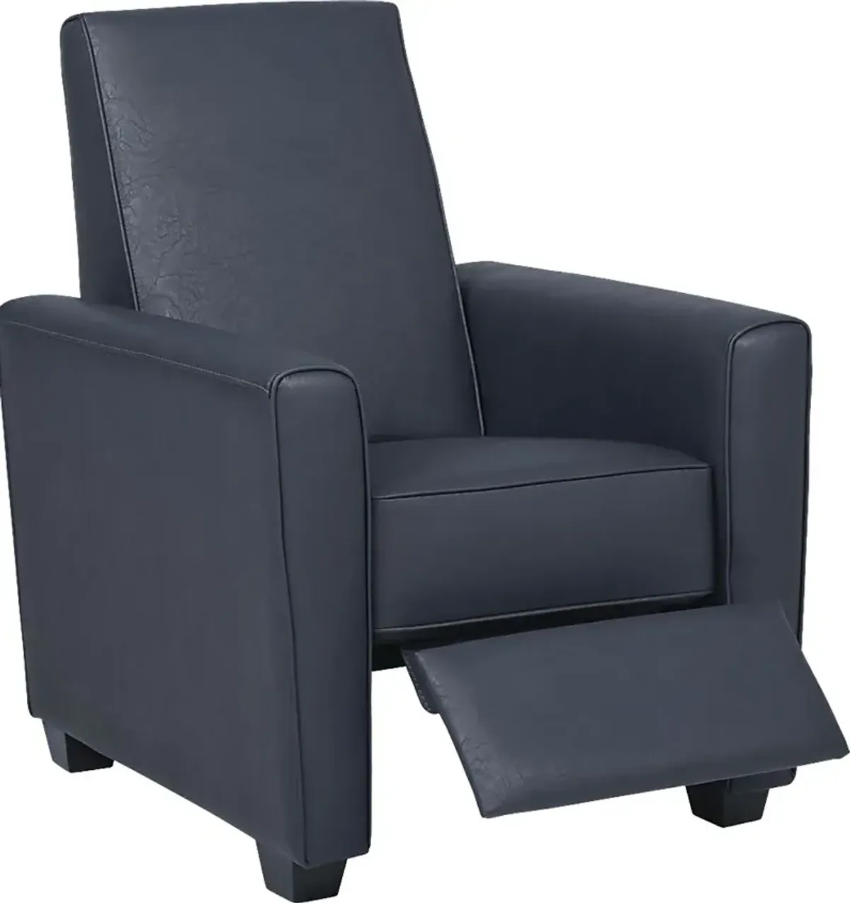 Kids Alvie Navy Recliner