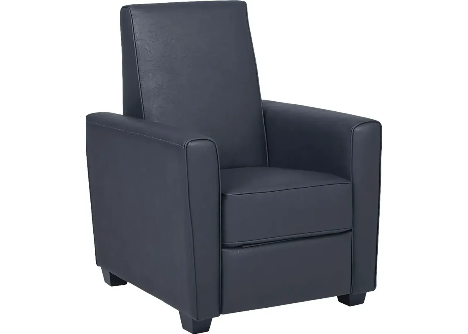 Kids Alvie Navy Recliner