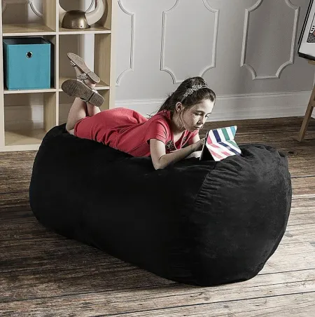 Kids Bexley Black Bean Bag Chair