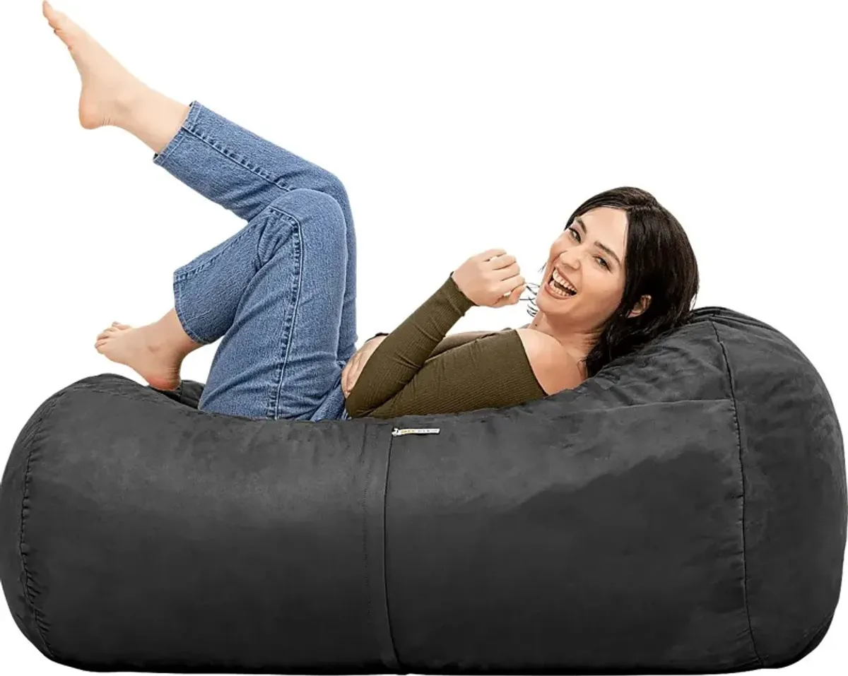 Kids Bexley Black Bean Bag Chair