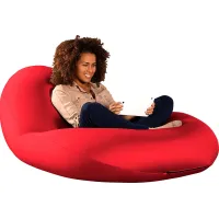 Kids Cloud Nest Large Red Bean Bag Chair