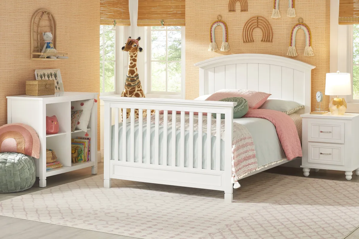 Kids Cottage Colors White Nursery