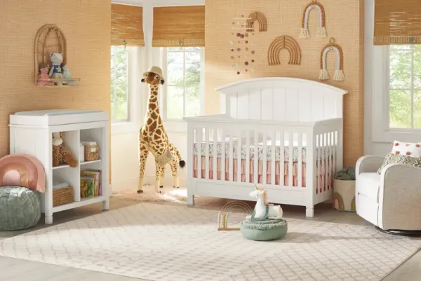 Kids Cottage Colors White Nursery