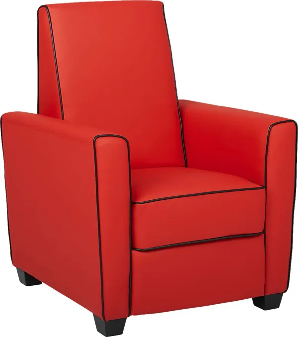 Kids Alvie Red Recliner