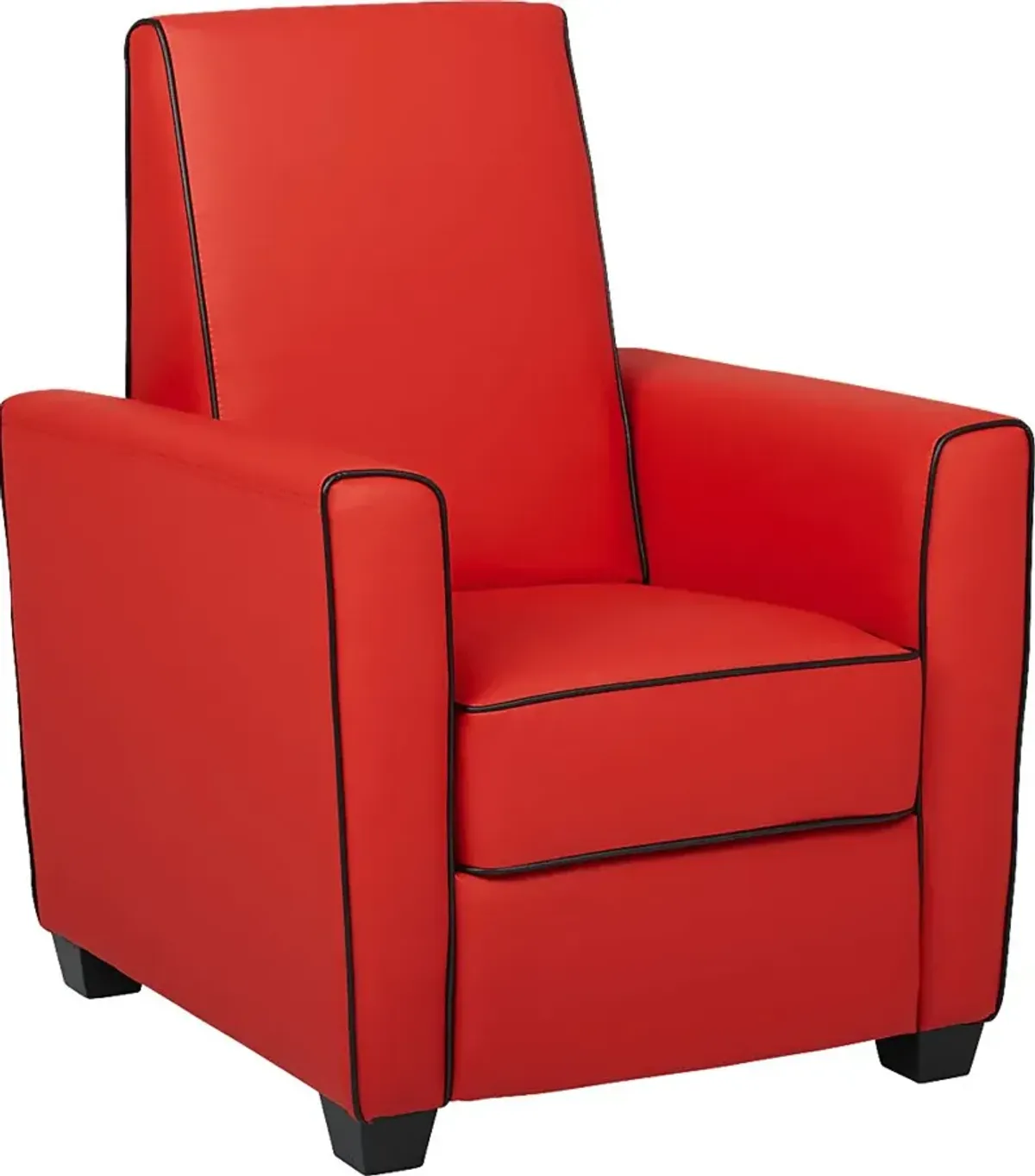 Kids Alvie Red Recliner