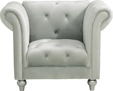 Julietta Silver Jewel Chair