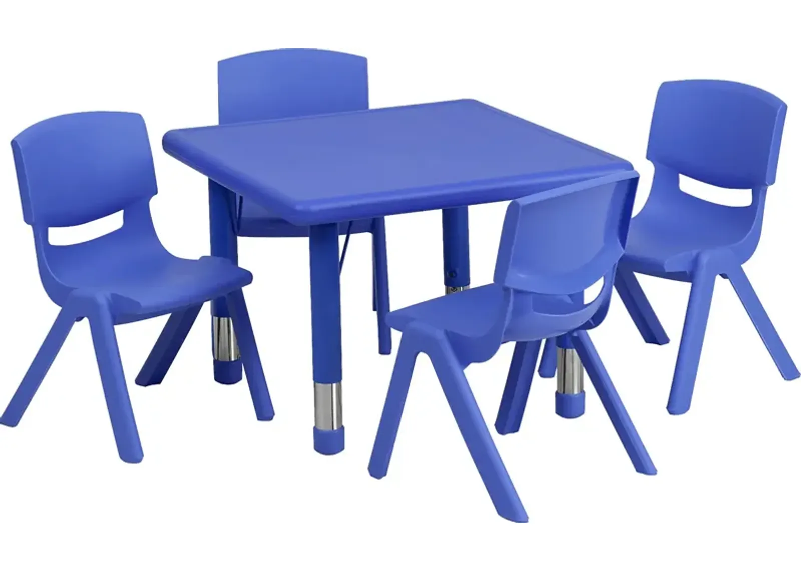 Kids Crayo Blue 5 Pc Toddler Table Set