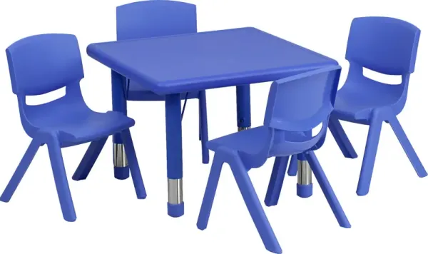 Kids Crayo Blue Toddler Table Set