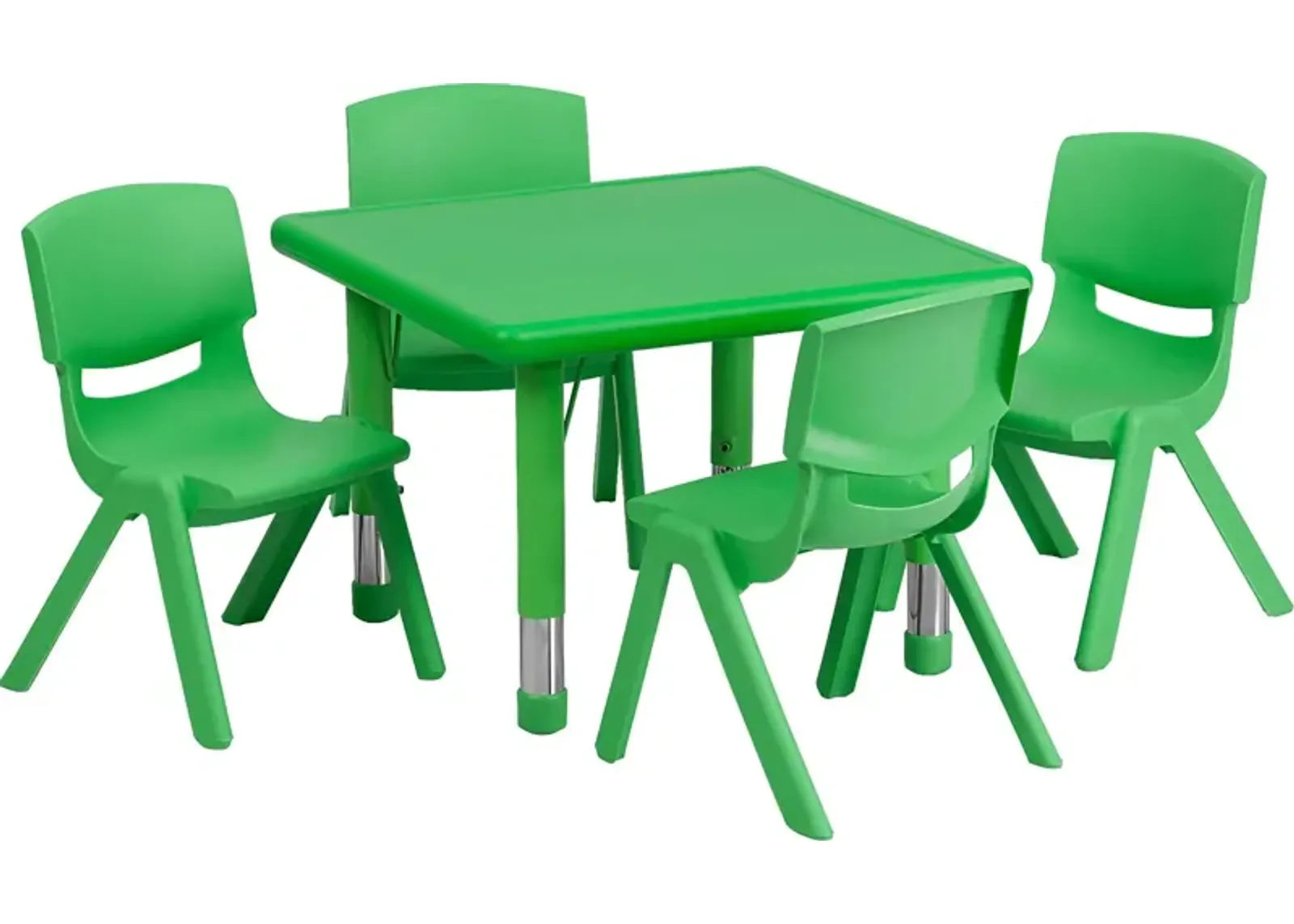 Kids Crayo Green 5 Pc Toddler Table Set