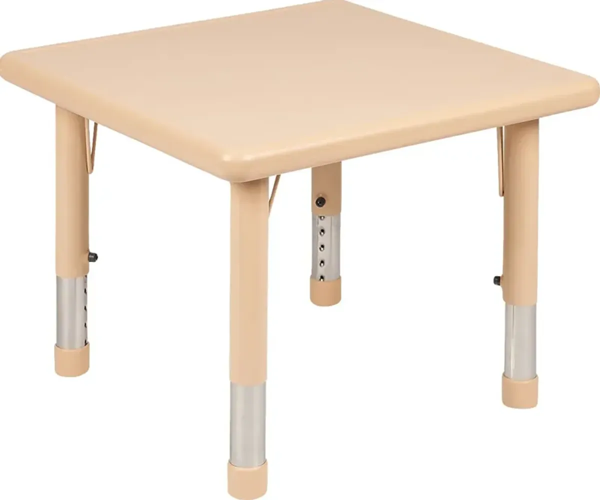 Kids Crayo Natural Toddler Table Set