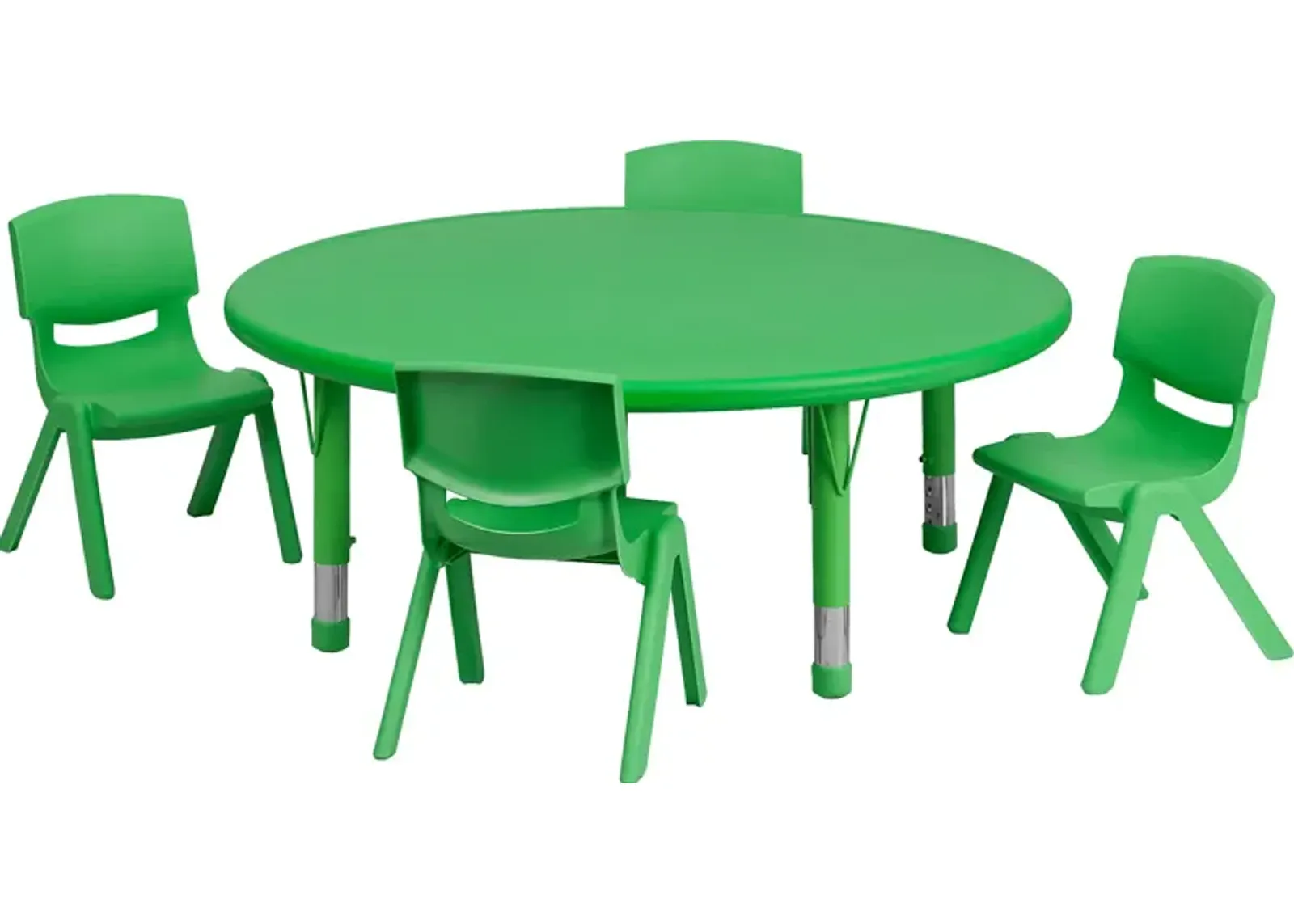 Kids Lugi Green 5 Pc Toddler Table Set