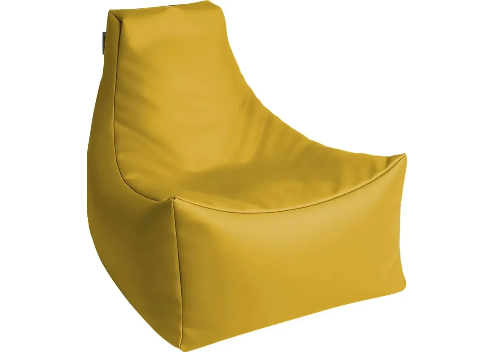 Kids Wilfy Yellow Small Bean Bag Chair