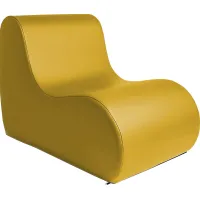 Kids Tamiko Yellow Large Chair