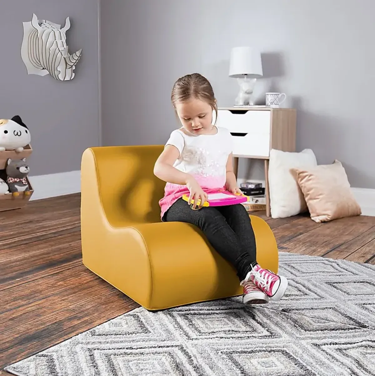 Kids Nariko Yellow Small Chair