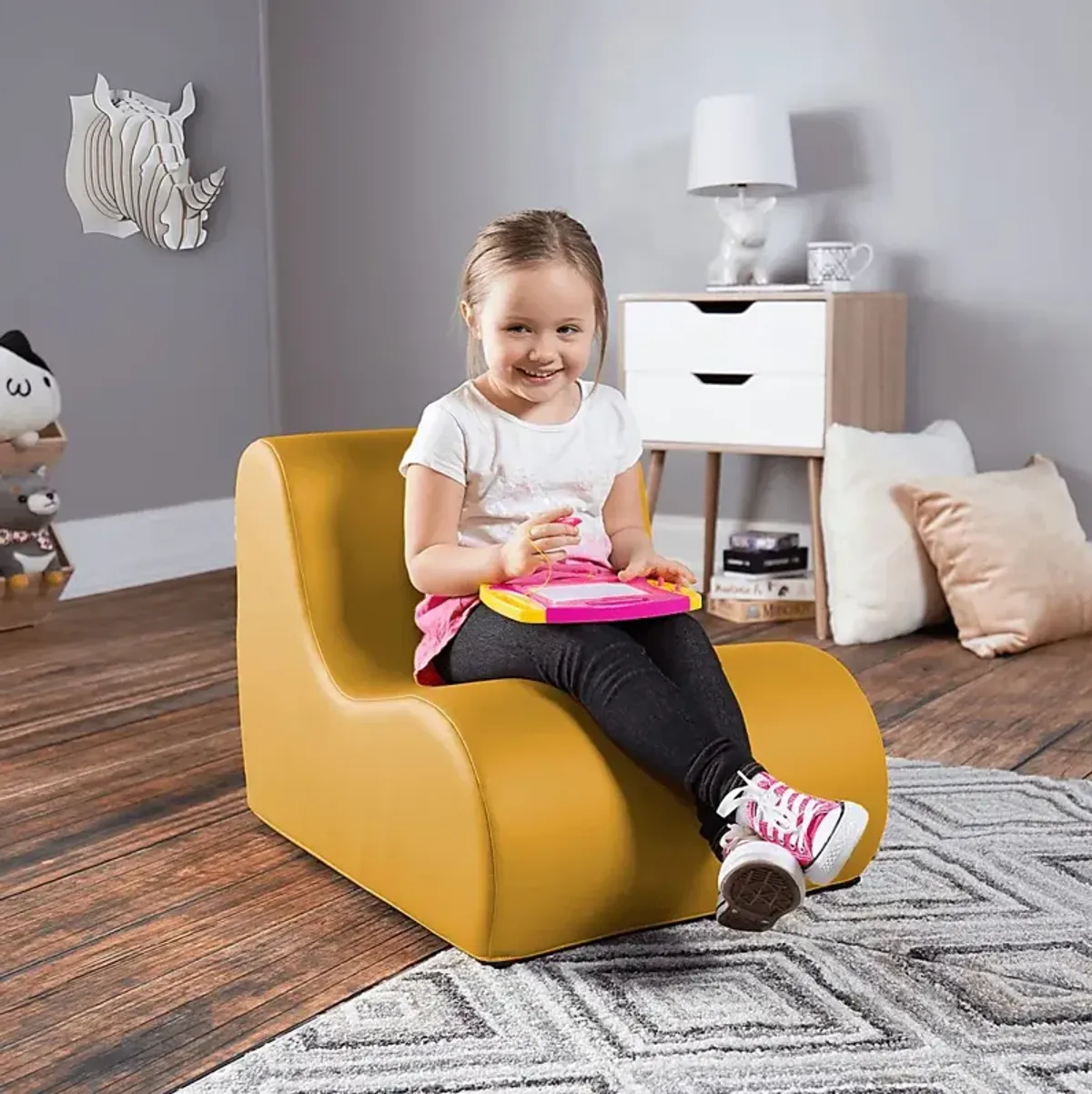 Kids Nariko Yellow Small Chair