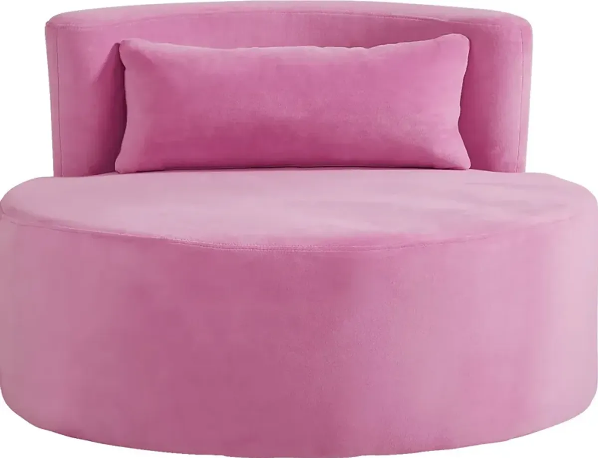 Kids Valencia II Pink Swivel Chair