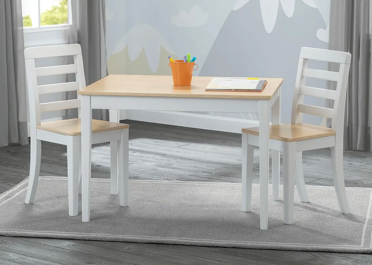 Kids Homeroom Fun Natural Table Set