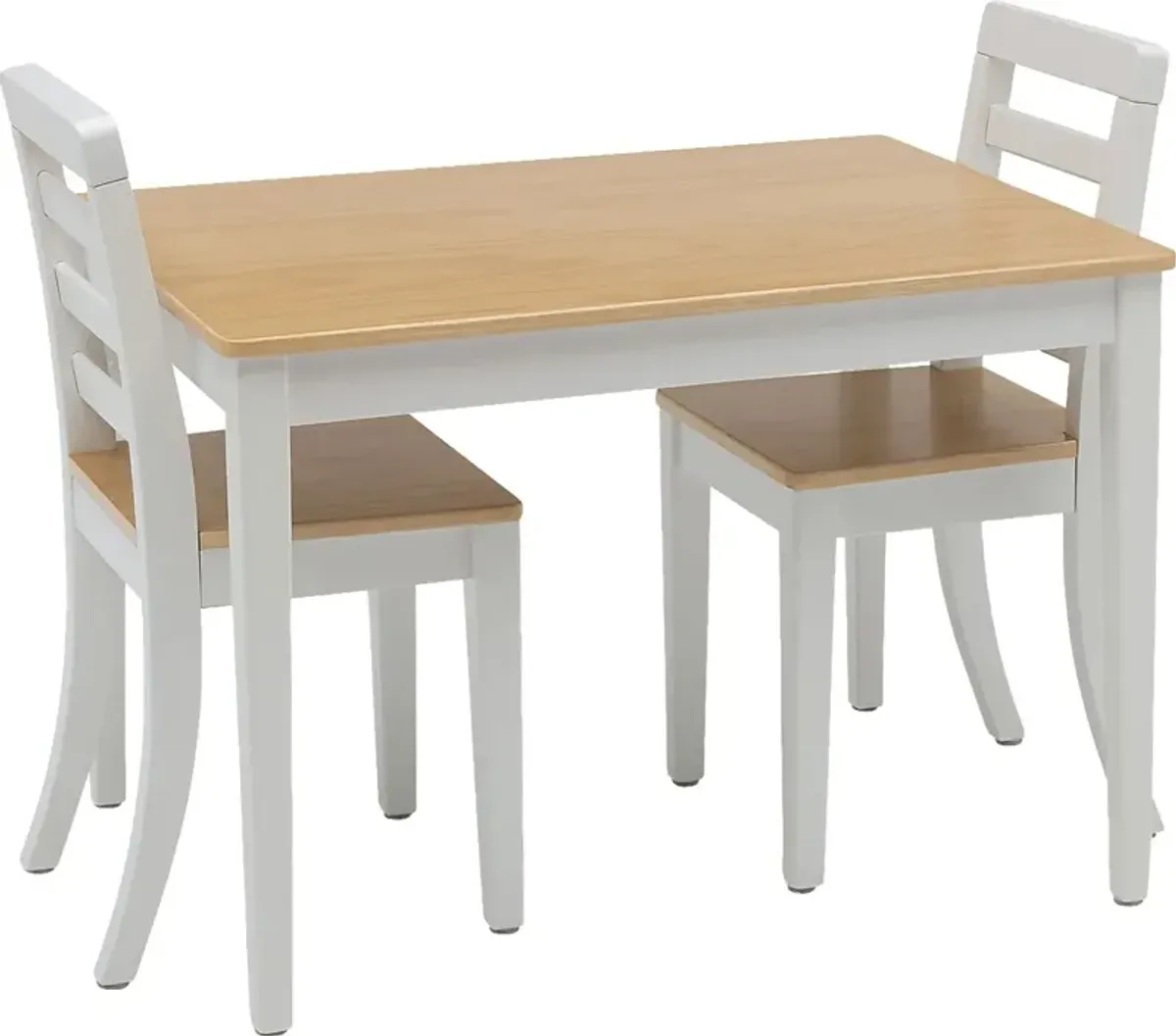 Kids Homeroom Fun Natural 3 Pc Table Set