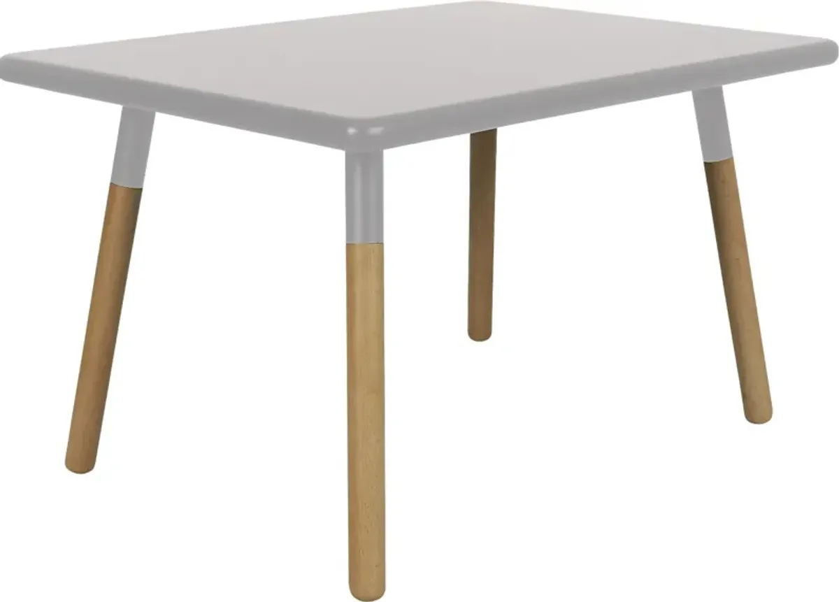 Kids Despina Gray 3 Pc Table Set