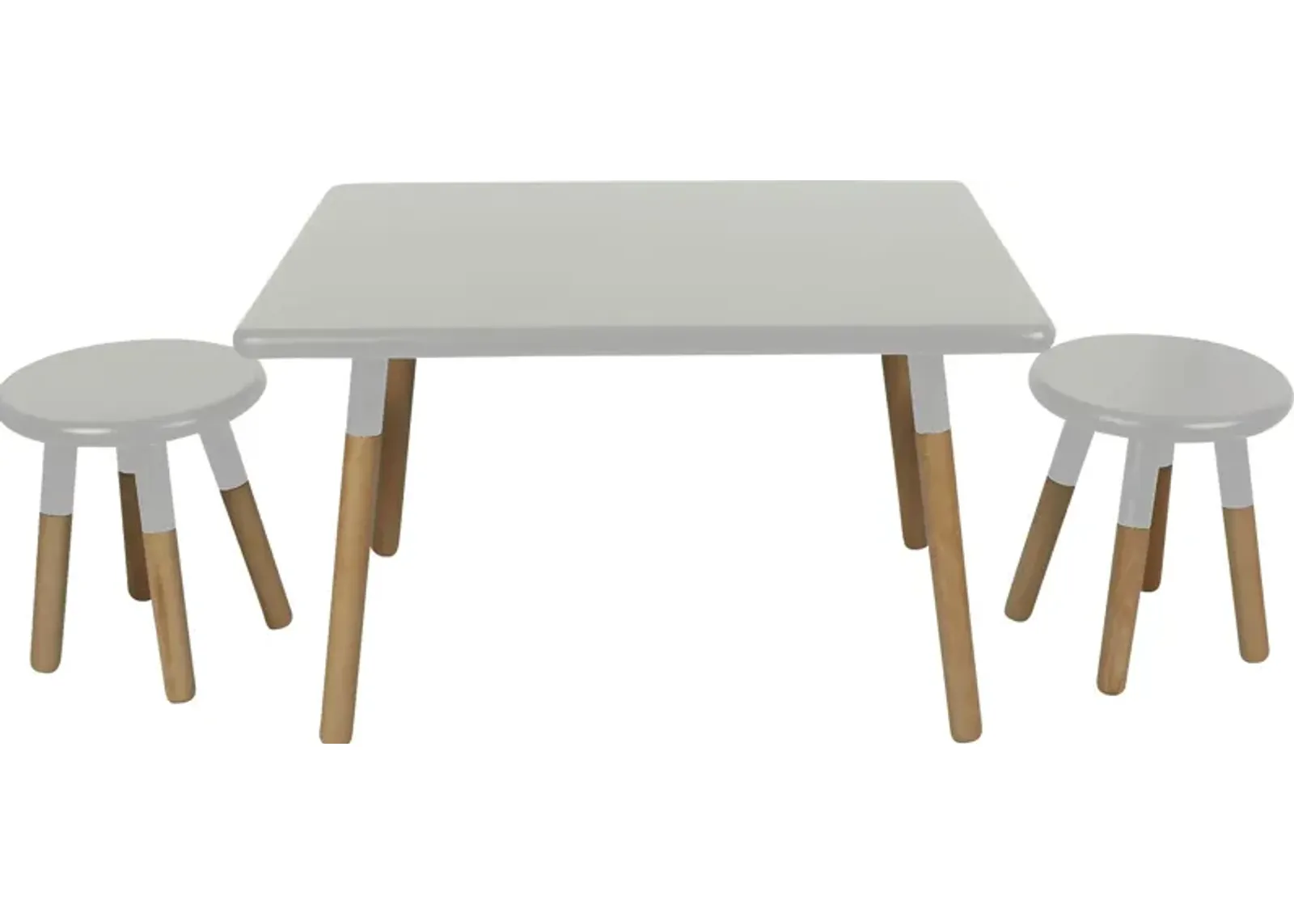 Kids Despina Gray 3 Pc Table Set