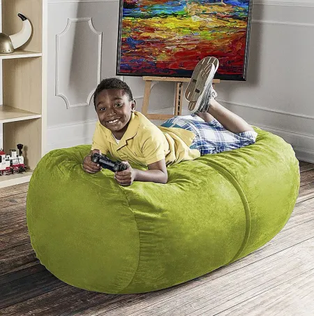 Kids Bexley Green Bean Bag Chair