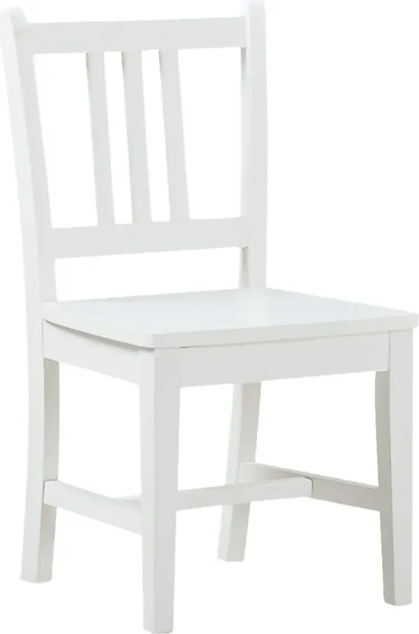 Kids Jo Jo White Splat Chair
