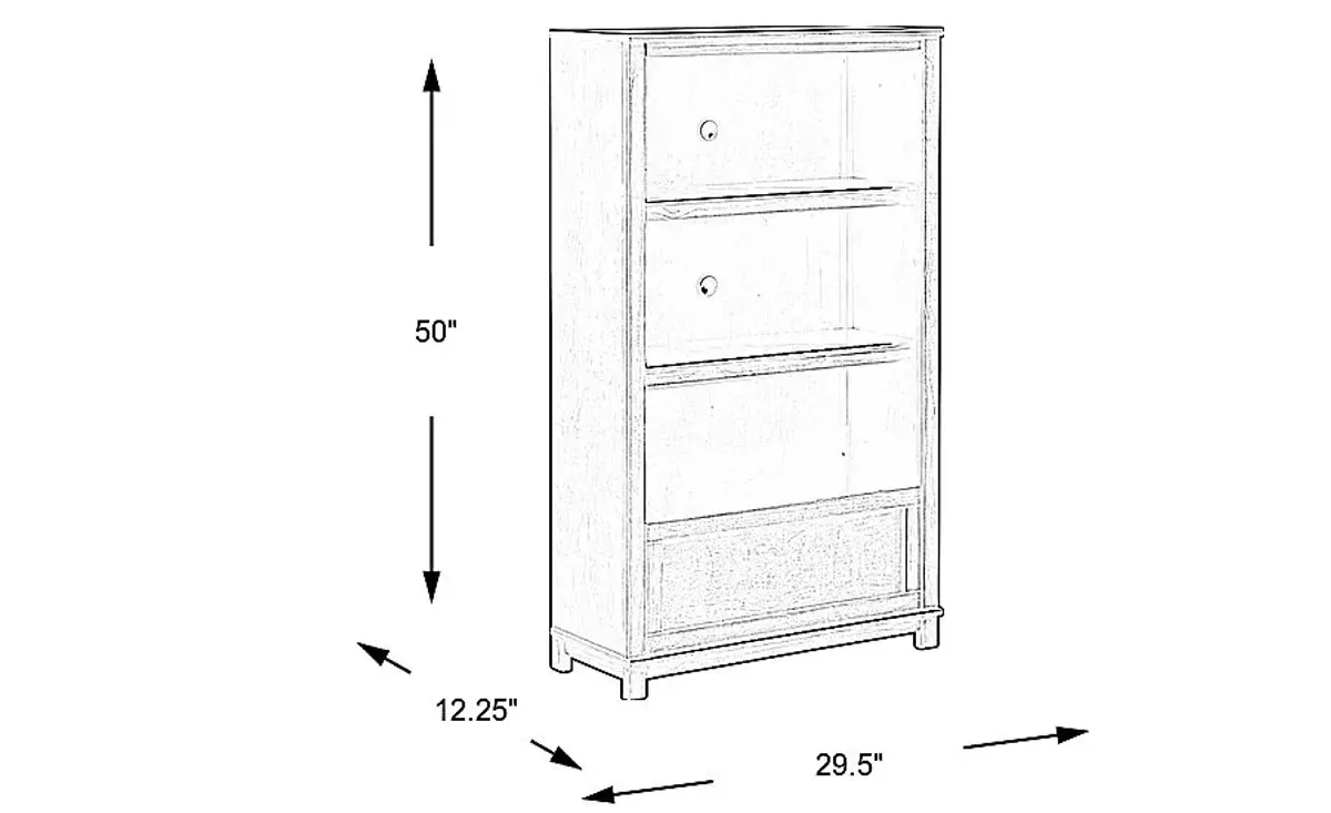 Kids Jo Jo Chocolate Bookcase