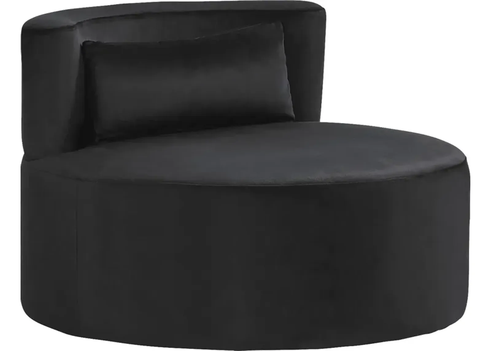 Kids Valencia II Black Swivel Chair