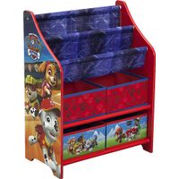 Kids Paw Patrol Red Bookcase