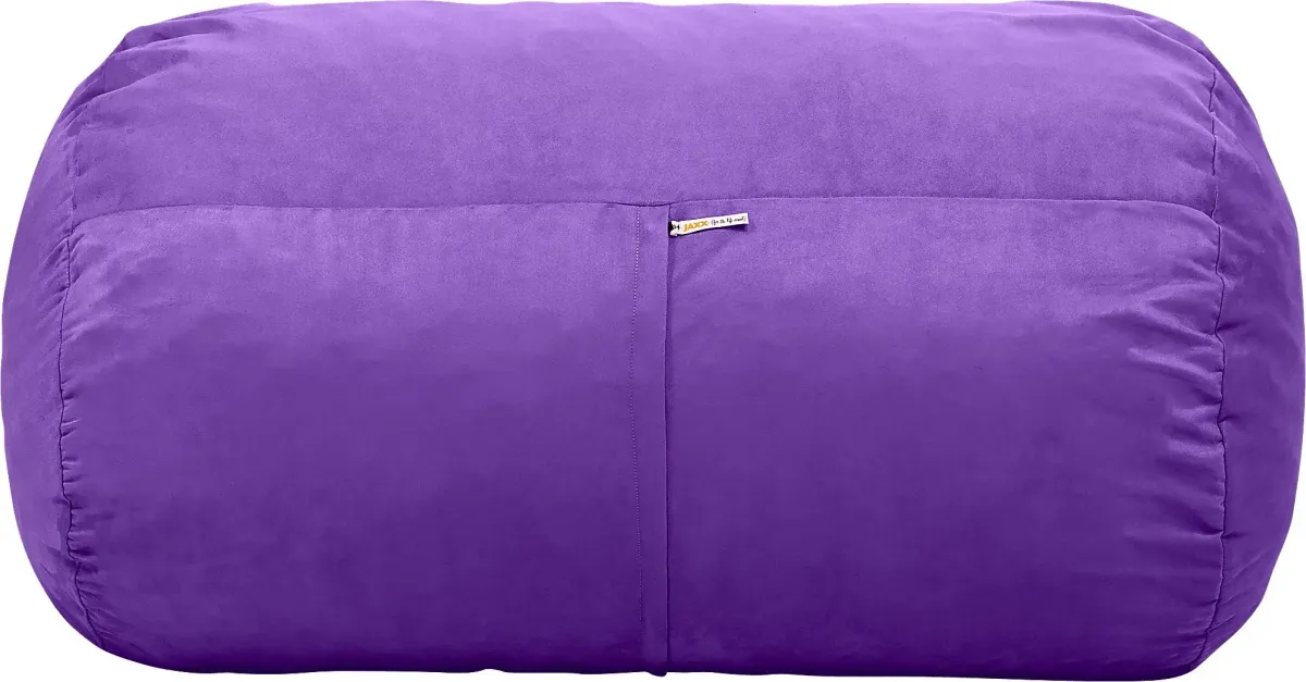 Kids Bexley Purple Bean Bag Chair