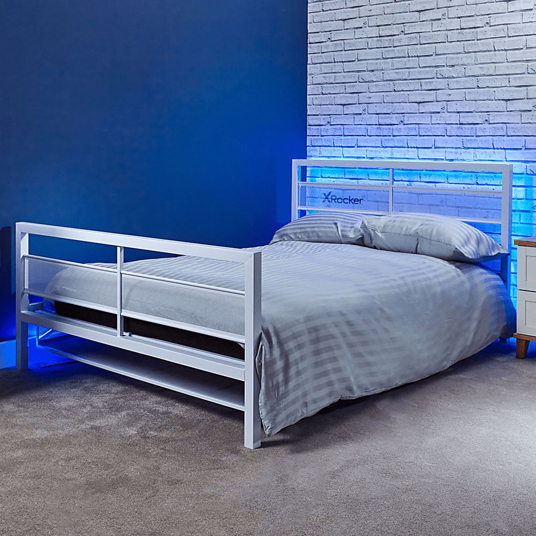 Kids Basecamp White Gaming Bed