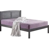 Kids Cicotte Gray Full Bed