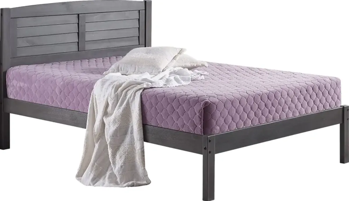 Kids Cicotte Gray Full Bed