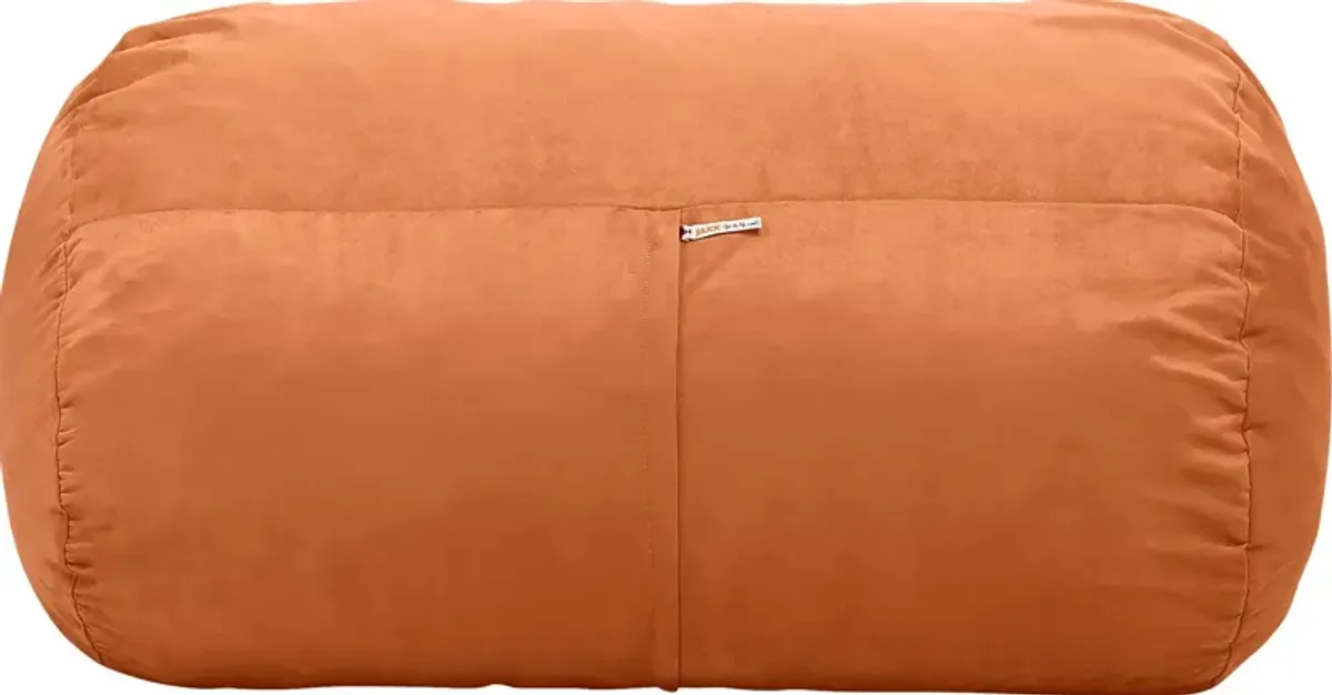 Kids Bexley Orange Bean Bag Chair